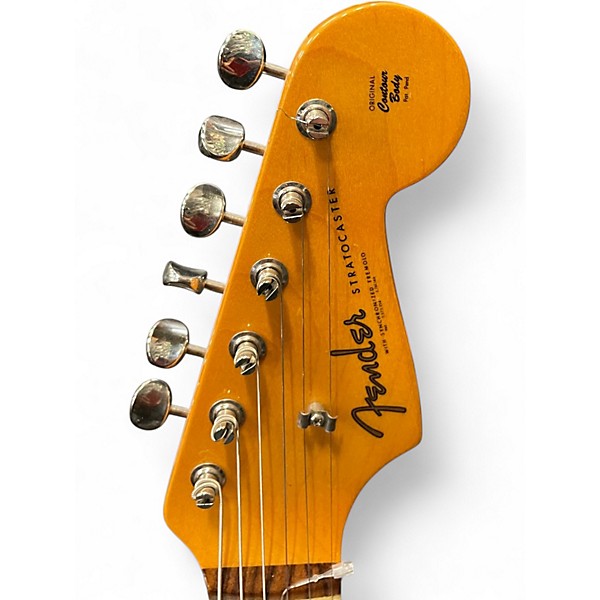 Used Fender AMERICAN VINTAGE 1961 STRATOCASTER 3 Color Sunburst Solid Body Electric Guitar