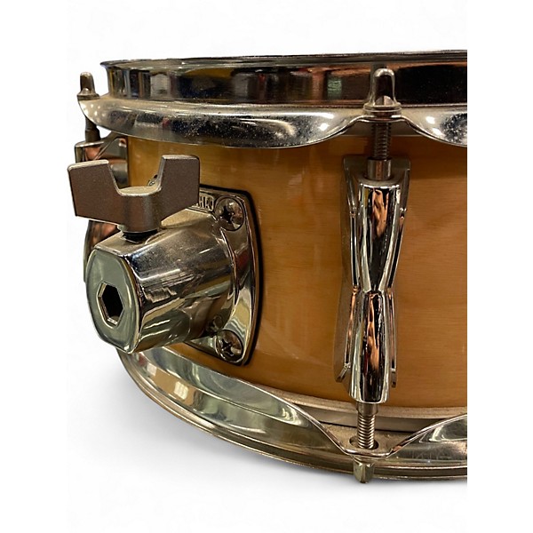 Used Yamaha 4.5X10 Popcorn Natural Gloss Drum