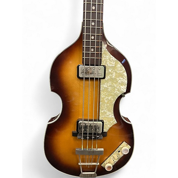 Used Hofner 500/1 Violin sunburst Electric Bass Guitar