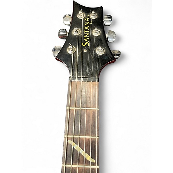 Used 2001 PRS Santana SE Wine Red Solid Body Electric Guitar