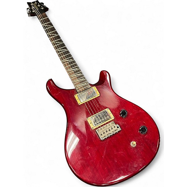Used 2001 PRS Santana SE Wine Red Solid Body Electric Guitar