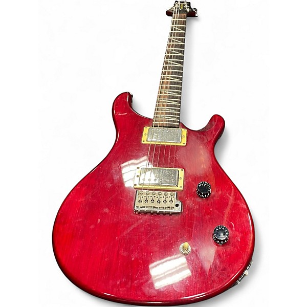 Used 2001 PRS Santana SE Wine Red Solid Body Electric Guitar