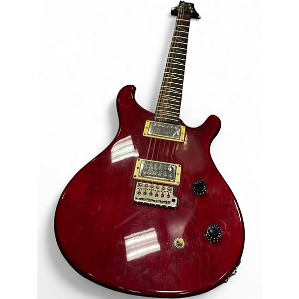 Used 2001 PRS Santana SE Wine Red Solid Body Electric Guitar