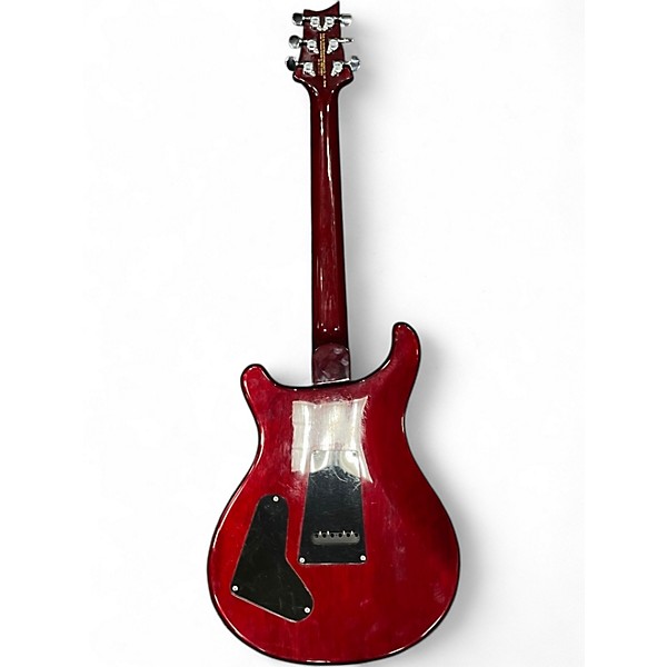 Used 2001 PRS Santana SE Wine Red Solid Body Electric Guitar