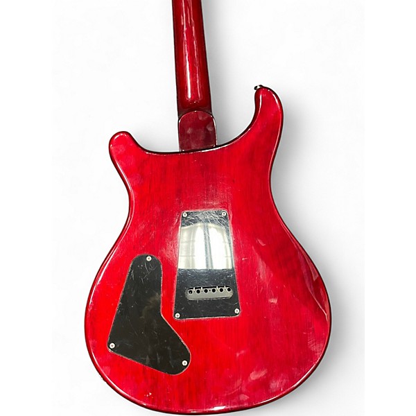 Used 2001 PRS Santana SE Wine Red Solid Body Electric Guitar