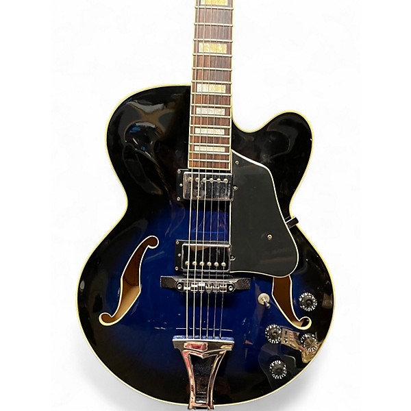 Used Ibanez AF75 TBS Blue Burst Hollow Body Electric Guitar