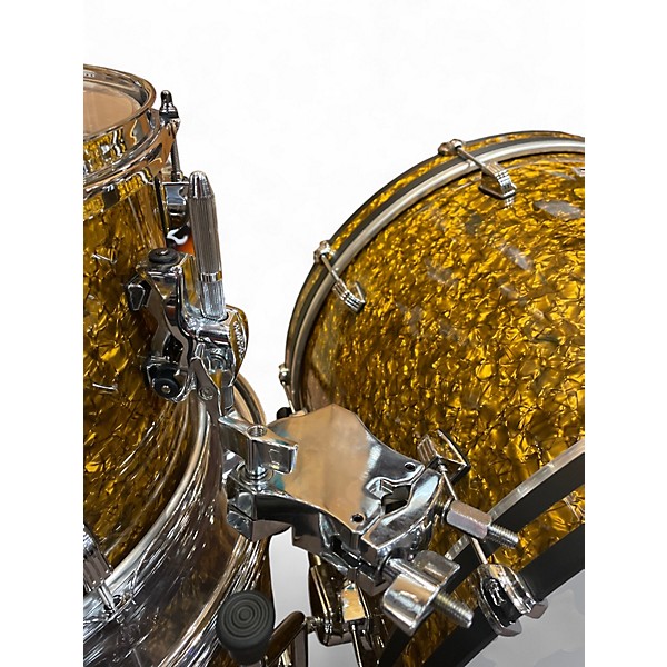 Used Ludwig 3 Piece NEUSONIC Butterscotch Drum Kit