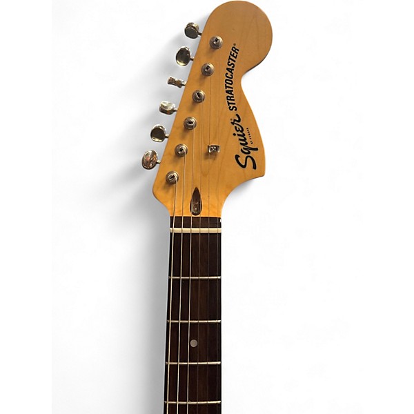 Used Squier CLASSIC VIBE 70S STRAT MOCHA Solid Body Electric Guitar