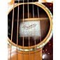 Used Pimental 6-m Dreadnought Natural Acoustic Electric Guitar
