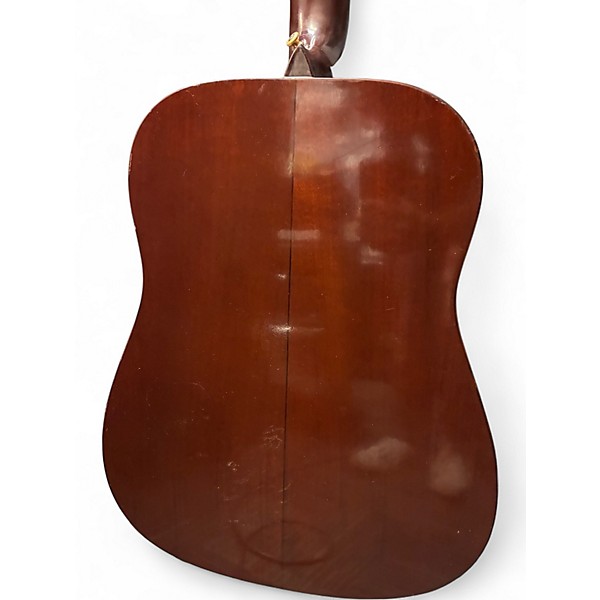 Used Pimental 6-m Dreadnought Natural Acoustic Electric Guitar