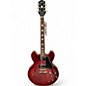 Used Epiphone ES335 IG Raspberry Burst Hollow Body Electric Guitar thumbnail