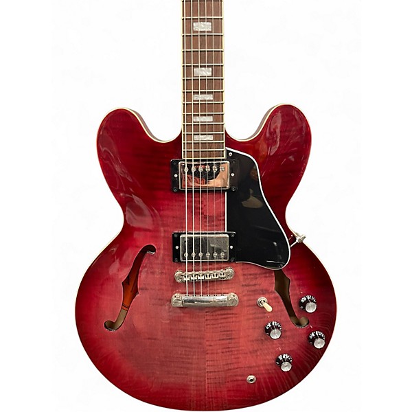 Used Epiphone ES335 IG Raspberry Burst Hollow Body Electric Guitar