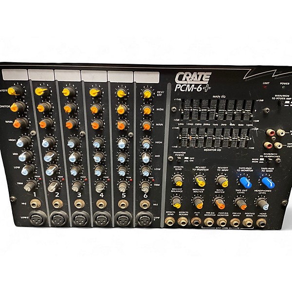 Used Crate PCM6 Powered Mixer