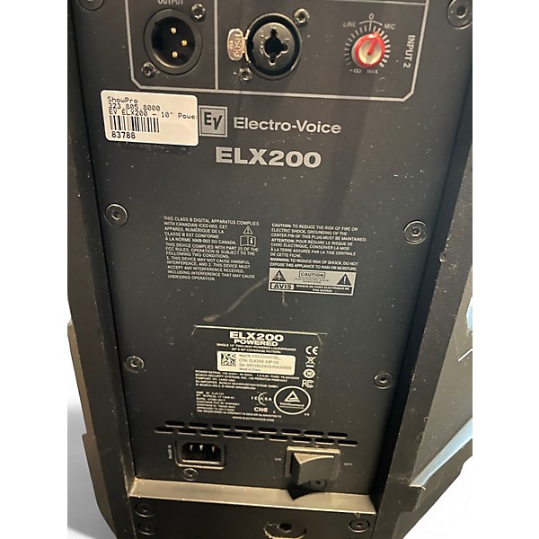 Used Electro-Voice ELX20010P Powered Speaker
