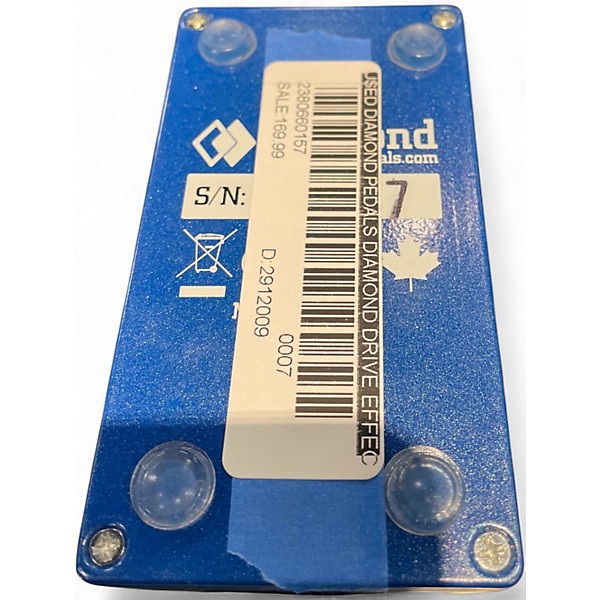 Used DIAMOND PEDALS DIAMOND DRIVE Effect Pedal