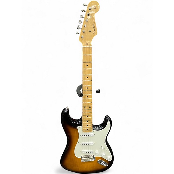 Used 2017 Fender 1959 American Vintage Stratocaster 2 Color Sunburst Solid Body Electric Guitar