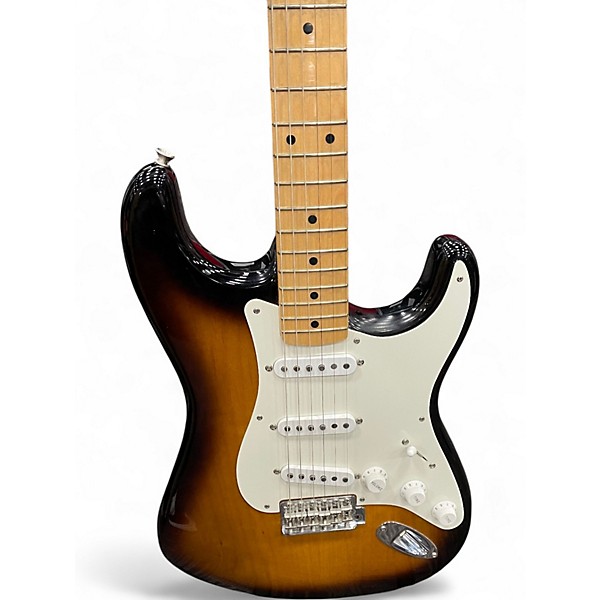 Used 2017 Fender 1959 American Vintage Stratocaster 2 Color Sunburst Solid Body Electric Guitar