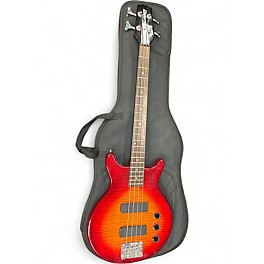 Used Hamer Slammer Series SB4F-CS Cherry Sunburst Electric Bass Guitar