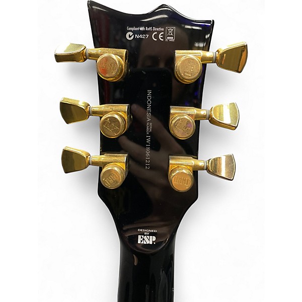 Used ESP LTD EC1000 Black Solid Body Electric Guitar