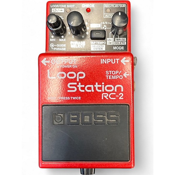 Used BOSS RC2 Loop Station Pedal