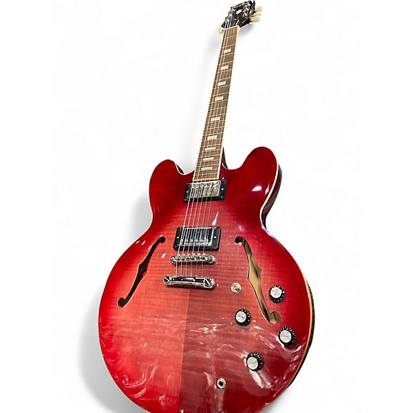 Used Epiphone ES335 FIGURED LIMITED EDITION RASPBERRY BURST Hollow Body Electric Guitar