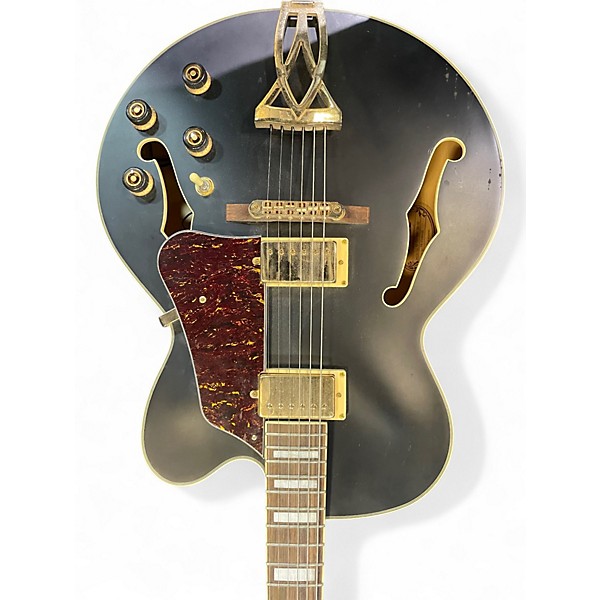 Used Ibanez AF75G Gunmetal Gray Hollow Body Electric Guitar