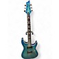 Used Schecter Guitar Research Omen Extreme 6 Blue Sunburst Solid Body Electric Guitar thumbnail