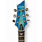 Used Schecter Guitar Research Omen Extreme 6 Blue Sunburst Solid Body Electric Guitar