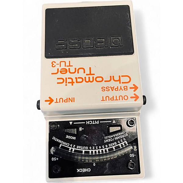 Used BOSS TU3 Chromatic Tuner Pedal