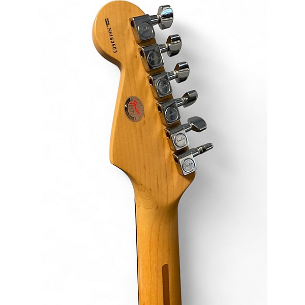 Used Fender USA Lone Star Stratocaster Black Solid Body Electric Guitar