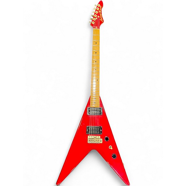 Used Aria Pro II XX Deluxe Red Solid Body Electric Guitar