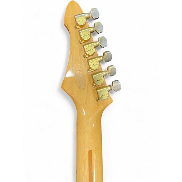 Used Aria Pro II XX Deluxe Red Solid Body Electric Guitar