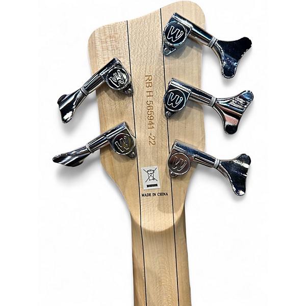 Used RockBass by Warwick Streamer LX-5 Red Electric Bass Guitar