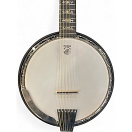 Used Deering Deluxe 6 String Natural Banjo