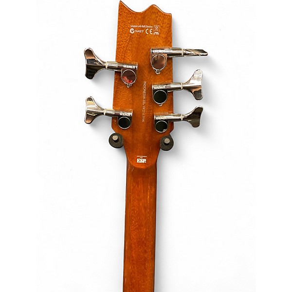 Used ESP LTD TL5 Natural Electric Bass Guitar