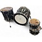 Used TAMA 4 Piece Starclassic Maple Duracover Wrap Charcoal Swirl Drum Kit