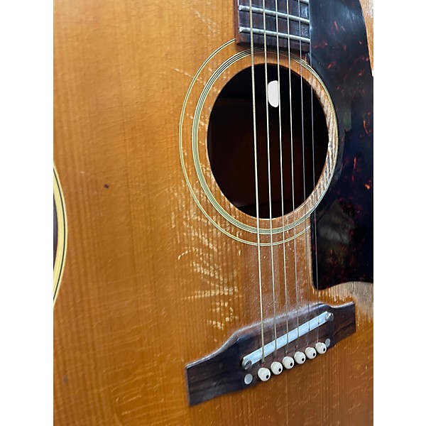 Vintage 1962 Gibson J-50 Natural Acoustic Guitar