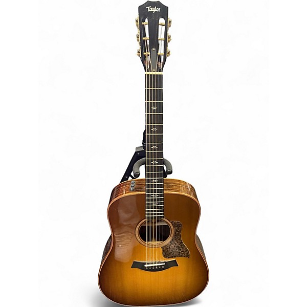 Used Taylor 710E 2 Color Sunburst Acoustic Electric Guitar