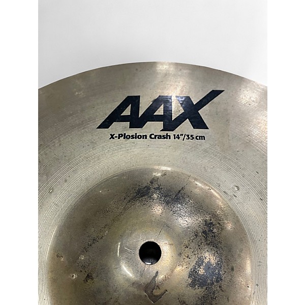 Used SABIAN 14in AAX X-Plosion Crash Cymbal