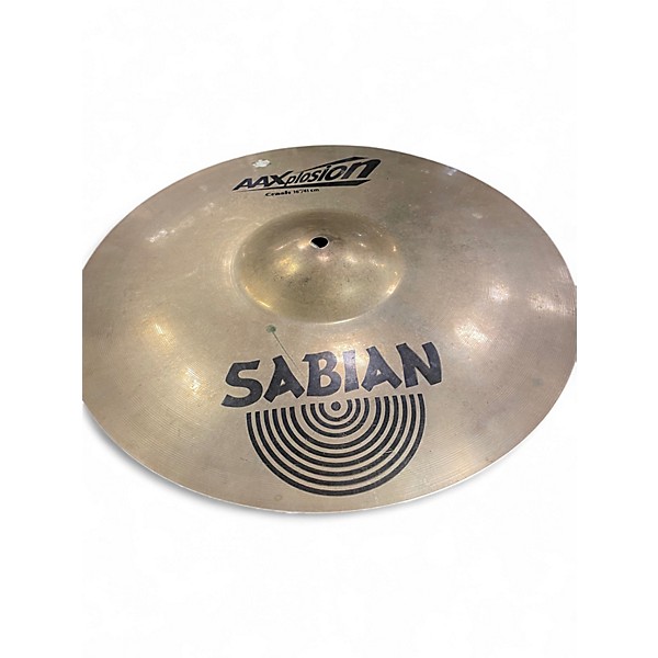 Used SABIAN 16in AAX X-Plosion Crash Cymbal