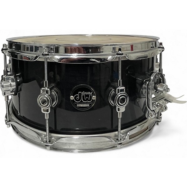 Used DW 14X5.5 Performance Series Snare EBONY STAIN LACQUER Drum