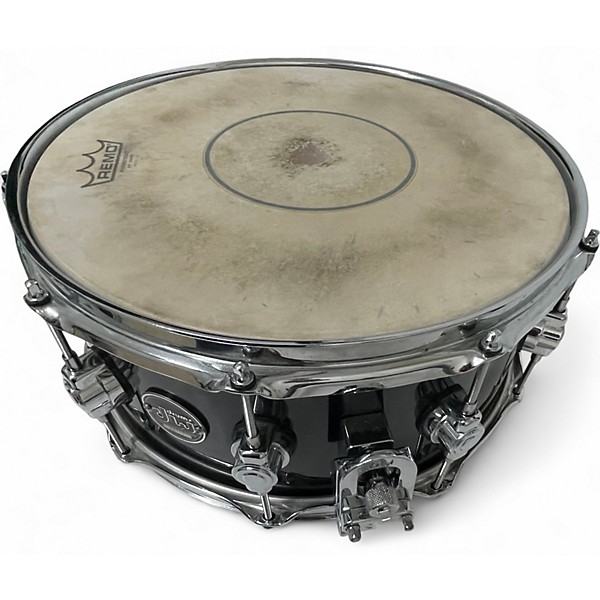 Used DW 14X5.5 Performance Series Snare EBONY STAIN LACQUER Drum