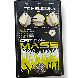 Used TC Helicon CRITICAL MASS Vocal Processor