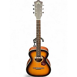 Used Guild M240E TROUBADOUR Sunburst Acoustic Electric Guitar