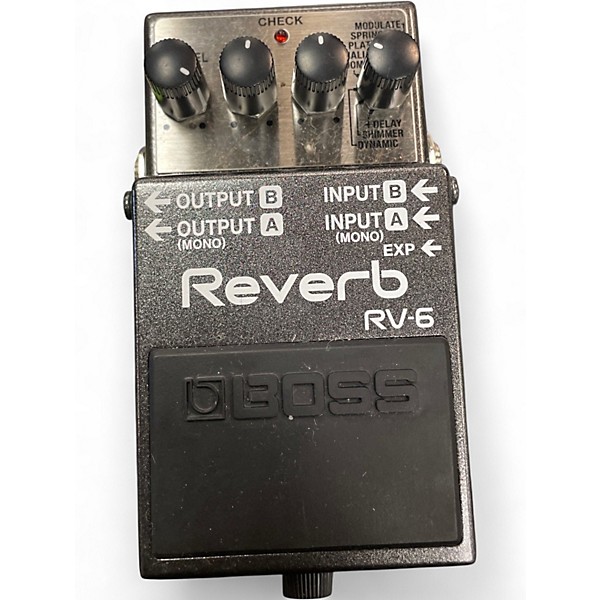 Used BOSS RV6 Digital Reverb Effect Pedal
