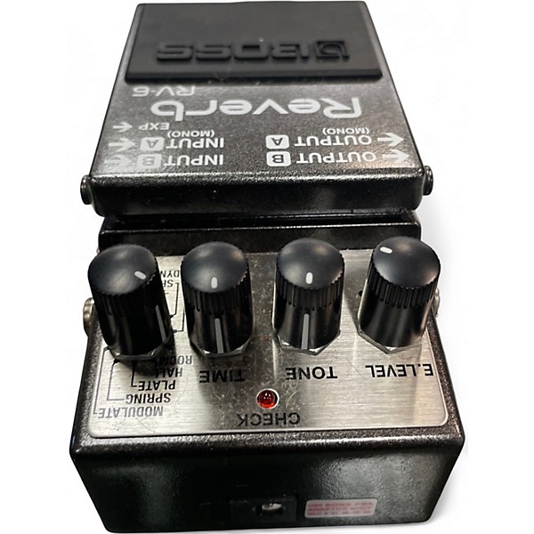 Used BOSS RV6 Digital Reverb Effect Pedal