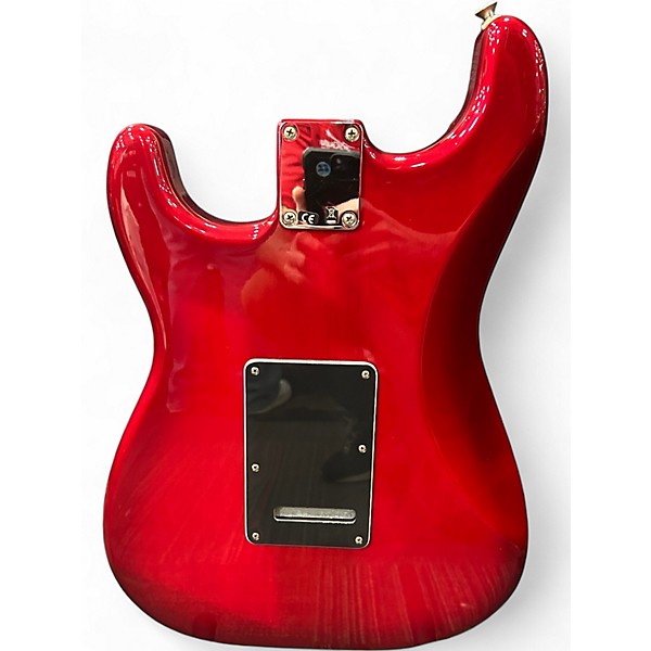 Used Fender Standard Stratocaster Candy Apple Red Solid Body Electric Guitar