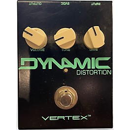 Used Vertex Dynamic Distortion Effect Pedal