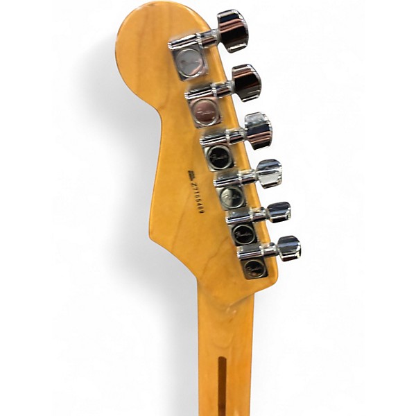 Used Fender American Standard Stratocaster Black Solid Body Electric Guitar