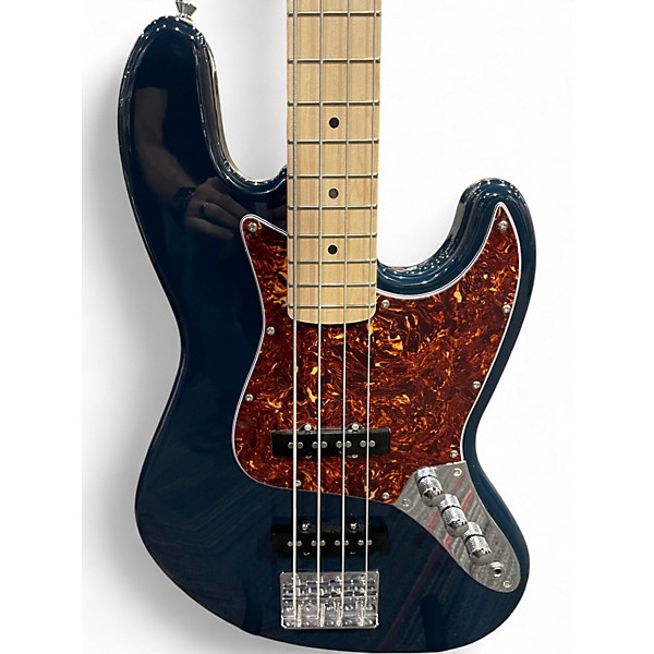 Used Nashville Guitar Works NGW2258L Blue Electric Bass Guitar